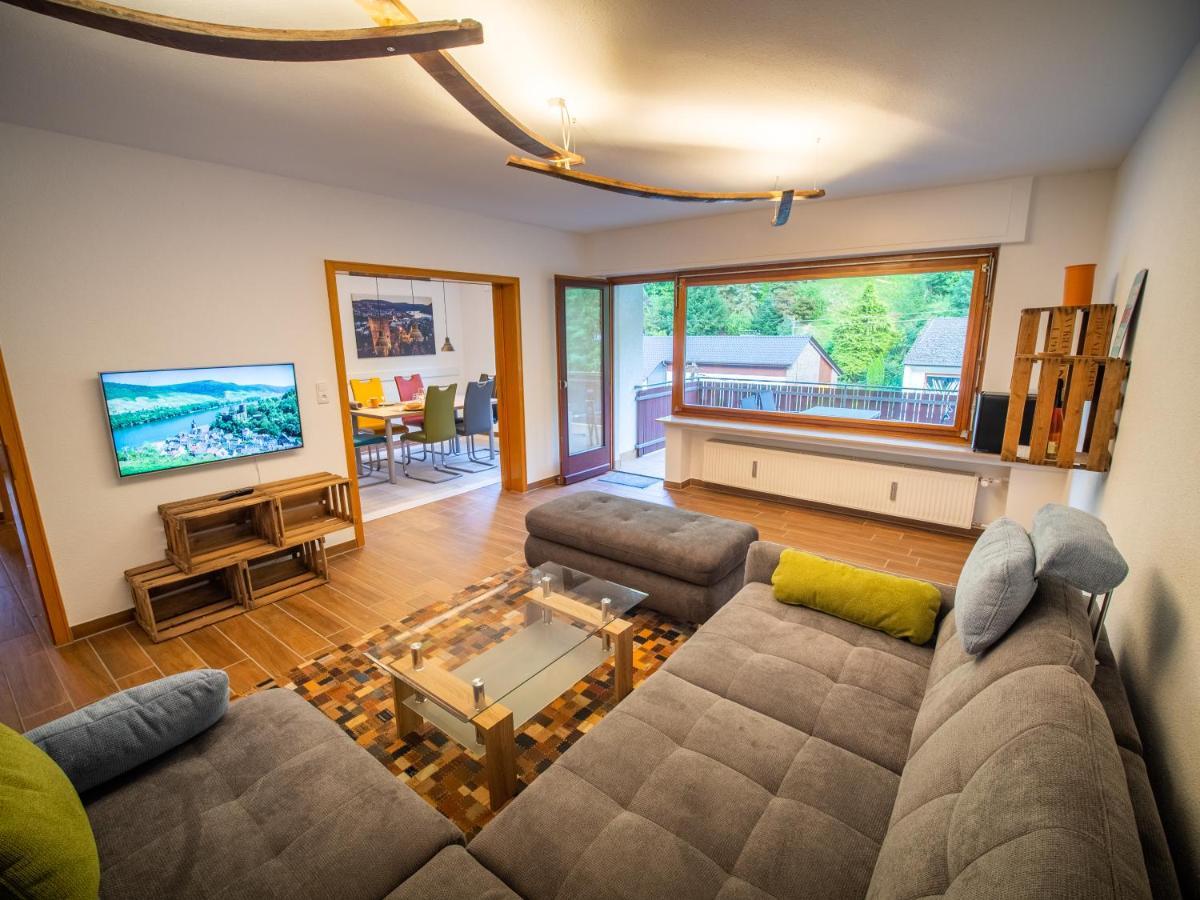Rheintal-Ferien - 90 Qm Ferienwohnung Mit Wine & Style - Dein Urlaub Am Rhein Niederheimbach Екстериор снимка